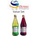 Dcross International Value Pack Bundle Set 2 Packs of Rose's Flavors Different Flavors 739 ml Each Lime Cordial and Grenadine. Sold and Ship by Dcross Only Within 24 Hours After Order Placement. - Buy Online on GoSupps.com