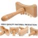 Lurrose Facial Tools - 1 Piece Handwood Gua Sha Massage Tool for Relaxation & Beauty - Manual Beech Massage Stick for Glowing Skin - Buy Online on GoSupps.com