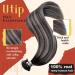 Buy Hetto Bonding Extensions | Real Hair Remy Keratin 50g 20 Inch | Black Balayage 1b/Silver | Best for Cancer Patients - Buy Online on GoSupps.com