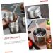 Ciieeo 5pcs Stainless Steel Sauce Cup Chip and Dip Bowl Dipping Sauce Plates Seasoning Cup Stainless Steel Portion Cups Dipping Sauce Bowl Vinegar Dipping Bowls Snack Plate Sauce Pot Mini 10x6cmx5pcs Silverx5pcs - Buy Online on GoSupps.com