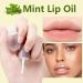 Hydrating Mint Lip Oil | Lip Plumping & Wrinkle Filler | Overnight Moisturizing Lip Mask & Serum - Buy Online on GoSupps.com
