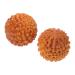 Clispeed 2st massage globe Massage device made of wood meditation yoga massage ball tool rolling hand massager wooden handball massage thuja durian accessories gymnasium ball handle wooden
