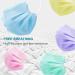 Adult Child Disposable Mask Three-Layer Meltblowing Men and Women Adult Children 50 Tablets Per Box Adult 50 Pack - containing color box Blue Three-layer Meltblown - Buy Online on GoSupps.com