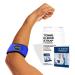 Dr.Arthritis of doctors designed elbows bandage/tennis arm cuff.Ellenbogen bandage tennis arm/golfer arm adjustable tennis arm bandage for the left and right arm single piece blue 1 blue