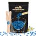 Lifestance Lifestance 450g Chamomile Wax Beads Formulated for Beginners Wax Beads with 10 Wooden Spatulas for Hair Removal