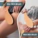 Natural Dry Brushing Body Brush Set - Negative Ion Exfoliating Brush - Ergonomic Grip Design - Exfoliate and Energize with Ion Dry Brush - Buy Online on GoSupps.com
