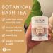 Moon Bath Botanical Bath Tea | Organic Herbal Bath Soak for Energy & Sensuality | Ayurvedic Rose & Calendula | 2 Baths of Lunar Alignment - Buy Online on GoSupps.com