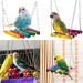 JIAYUE Bird Toys | Rope Bungee Chewing Toy for Parrots & Small Birds (9pcs) - Cage Accessories for Parakeets, Cockatiels, Macaws, Lovebirds - Buy Online on GoSupps.com