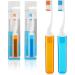 Buy Ouligay Foldable Travel Toothbrush - Portable Soft Mini Toothbrush Set for School Home & Business Trips | International Shipping Available - Buy Online on GoSupps.com