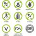 NATURELO Immune Support with Vitamin C, Elderberry, Zinc, Echinacea - 60 Vegan Capsules | Natural Immunity Boost and Antioxidant Defense - Buy Online on GoSupps.com
