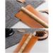 ASIEIT Lice Comb Flea Lice Removal Comb Double-sided Head Lice Comb Fine Tooth Scalp Massage Comb Bamboo Shape for Cats Dogs (Orange) - Buy Online on GoSupps.com