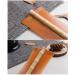 Lovehomily Double-Sided Head Lice Comb - Low-Expansion Ridge Bamboo Design for Adults & Kids - Effective Fine Dental Care (Orange) - Buy Online on GoSupps.com