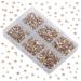 Buy LPBeads 6000 Pieces Champagne Non Hotfix Rhinestones - 6 Sizes Round Crystal Glass Flat Back Includes Tweezers & Picking Pen for Nail Art & DIY Crafts - Buy Online on GoSupps.com