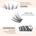 Lashview 144 PCS Cluster Lashes - DIY Mega Volume Eyelash Extensions Reusable Individual Lashes with Super Thin Band & Soft Finish (D17 C-10-16Mix) - Buy Online on GoSupps.com