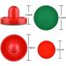 Coopay Air Hockey Pushers and Thicker Pucks - 4 Striker 4 Puck Pack - Replacement Accessories in Red, Black, Blue, Green - Buy Online on GoSupps.com