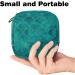 Portable Fish Scale Wavemermaid Turquoise Menstrual Bag - Zipper Storage for Teens & Women | Perfect Menstrual Cup Pocket - Buy Online on GoSupps.com