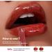 Moisturizing Lip Gloss | Intense Hydration Lipstick - Oil-Free Care for Travel Dates Going Out Commuting and Events - Buy Online on GoSupps.com