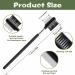 TIESOME 2Pcs Dog Eye Comb Tear Stain Remover Comb Double-Head Tear Stain Comb for Small Dogs Metal Eye Booger Remover Puppy Cat Grooming Comb for Removing Crust Mucus and Flea - Buy Online on GoSupps.com