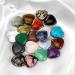 20PC Heart Crystal Gemstones Set - Natural Colorful Chakra Stones for Reiki & Energy Healing - Bulk Palm & Thumb Stones - Buy Online on GoSupps.com