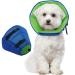 Kuoser Rescue dog dog convenient leak protection dog protective measures protective collar dog adjustable dog collar dogs hinges of the neck of the neck.