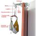 AEOIH Cervical Traction Over Door Neck Massager Device Kit Stretcher Adjustment Chiropractic Stretching Belt Osteochondrosis Pain Relief Back Head Massager - Buy Online on GoSupps.com