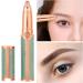 Eyebrow Shaver Portable Safe Lipstick Shape Electric One Key Switch Eye Brow Shaper for Women Girls (Green) - Buy Online on GoSupps.com