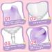 2 Pcs Baby Wine Sippy Cup Set - No Spill Plastic Goblet Glass for Kids on Birthday Party - Pink & Purple - Buy Online on GoSupps.com
