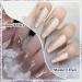 AHAMIOU Crystal Cat Eye Gel Polish Kit - Magnetic Holographic Cats Eyes Nail Polish Set with Diamond Glitter - Beige - Buy Online on GoSupps.com