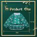 Shop Little Dimsum Christmas Baby Bibs - Waterproof Long-Sleeved Feeder Set (6-36 Months) | Ideal Gift for Kids - Buy Online on GoSupps.com