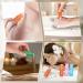 Buy Pofibo 16-Piece 5ml Roll-On Glass Bottles Set | Colorful Empty Essential Oil Rollers with Stainless Steel Balls for Perfumes & Aromatherapy - Buy Online on GoSupps.com