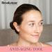Brookstone Face Skin Care Roller - Dual-Sided Rose Quartz Massager for Anti-Aging & Lymphatic Drainage - Premium Facial Tool in Blush Pink - Buy Online on GoSupps.com