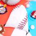 Frienda Drawstring Backpack Baseball Drawstring Bag Baseball Drawstring Party Favor Bags for Your Gym Class and Sports Teams (12 Pieces) - Buy Online on GoSupps.com