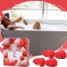 Hearts Shape Bath Bomb Gift Set - 4 x 4oz Colorful Bubble Bath Bombs with Essential Oils - Perfect Gift Idea for Women, Wife, Girlfriend - Valentine's Day & Mother's Day Gifts - Buy Online on GoSupps.com
