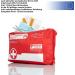 Bigdean First Aid Kit Bandage Pocket - DIN 13164:2022 Certified - 2024 Car Association Box - Kfz First Aid Kit Red - Essential Auto Safety Gear - Buy Online on GoSupps.com