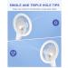 Buy Electric Ear Wax Cleaner - Safe & Effective Ear Flushing Kit | FSA HSA Eligible - 4 Pressure Levels for Adults - Buy Online on GoSupps.com