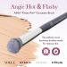 Buy BK Beauty Brushes - Angie Hot & Flashy A506 Concealer Brush | Viral Kitten Paw Face Brush for Perfect Under-Eye Concealing & Contouring | International Shipping Available - Buy Online on GoSupps.com