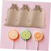 OATIPHO Santa Bags 1 Set Christmas Bag Candy Favor Bags Chrismas Bags Cotton and Linen Bag Christmas Tree 14X10X1cm Assorted Color 01 - Buy Online on GoSupps.com