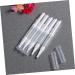 OUNONA 12pi ces Lot De Flacons Vides Transparents Pour Huile Ongles Contenants Cosm tiques Avec Pinceaux Et Pipettes De Transfert Pour Liquide - Buy Online on GoSupps.com