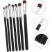 SOESFOUFU 7pcs Eye Makeup Brushes Premium Eye Makeup Brush Eyeshadow Makeup Bag Hair - Buy Online on GoSupps.com