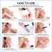 Morovan Clear Builder Gel - 5-in-1 Brush-On Hard Gel for Quick Nail Extension - Professional 15ml UV LED Builder Gel - Buy Online on GoSupps.com