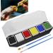  ACOGEDO Face Paint Kit Safe Water-Soluble Paint Palette for Body and Face - 6 Colors Hypoallergenic and Quick-Drying Halloween Makeup Kit 60g - Buy Online on GoSupps.com