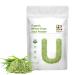 UNLEASH'D ORGANIC Organic Wheatgrass Juice Powder 16oz 100% Pure Superfood, Immune & Energy Boost, Detox Support