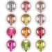BISHENGYF 12 Chrome Glitter Powder - Mirror Effect Pigments for Stunning Nail Art & Design | H-Silver - Buy Online on GoSupps.com