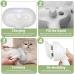 4-in-1 Self-Cleaning Cat Brush | Universal Pet Hair Cleaning Tool with 20ml Essence - Effective Knot Remover for Cats & Dogs - Buy Online on GoSupps.com