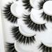 TSHAOUN 3D False Eyelashes - 10 Pairs Handmade Reusable Natural Fluffy Black Eyelash Extensions for Makeup - Buy Online on GoSupps.com