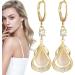 Anulely Magnetic Earrings - Slimming Lymph Flow Crystal Drop Earrings for Women | Boost Weight Loss & Enhance Wellness - Buy Online on GoSupps.com