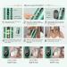 Photoncat Cordless Auto Curling Iron - 6 Temps & Timers Rechargeable Ceramic Beach Waver Wand - Fast Heating Hair Curler for Stunning Styles - Green - Buy Online on GoSupps.com