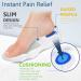 Sulpo Gel Heel Cushions - Silicone Inserts for Heel Spur Relief | Men's & Women's Gel Insoles (Size 40-46) - Ultimate Heel Protection - Buy Online on GoSupps.com
