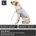 Yukool Anxiety Coat for Dogs | Calming Vest for Thunder & Fireworks | Lightweight Jacket Size L - Gray - Buy Online on GoSupps.com