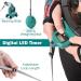 Teal Elite Smart Weighted Hula Hoop for Adults - Adjustable & Detachable - 2-in-1 Fitness & Massage Hoop - Buy Online on GoSupps.com